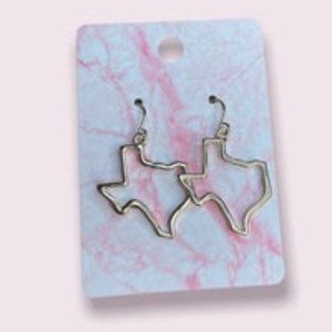 Gold Texas Earrings
